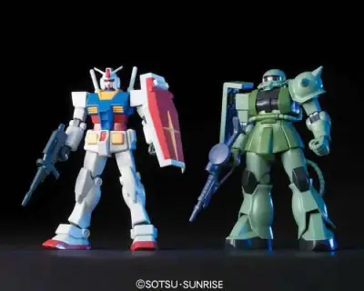Maquette hguc gunpla starter set 1 1/144